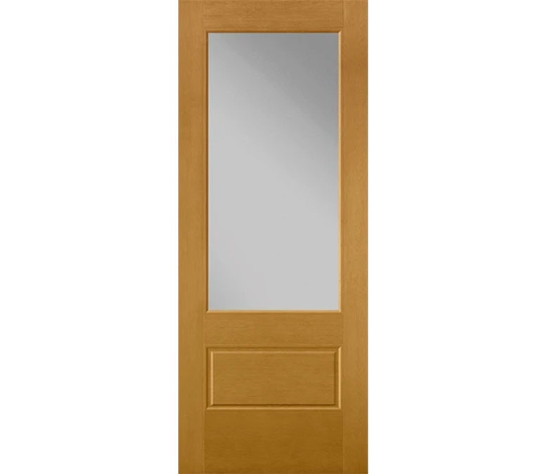 Richmond 3 Quaters Light Fiberglass Entry Door