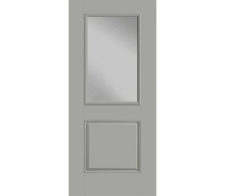 Richmond Half Light 1 Panel Fiberglass Entry Door